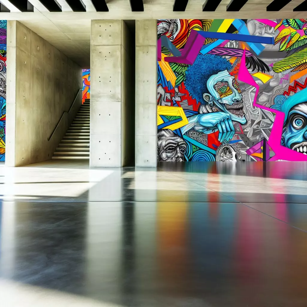 Honorer l'Art et l'Environnement : L'Impression Écologique de Papier Peint sur Mesure en France 16 fresques murales artistiques ornant des 1024x1024 6692380