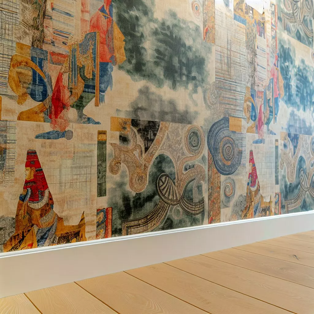 L'Impression Écologique de Papier Peint Sur Mesure Français : Un Tournant Artistique Et Durable Pour Votre Décor Mural Section de l'article : 2. Apport Artistique du Pap 6 un mur dcor de papier peint artistique s 1024x1024 64050381